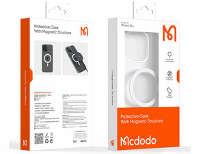 قاب مگ‌سیف مخصوص گوشی آیفون 13 پرومکس مک‌دودو MCDODO Frosted Magsafe Phone Case PC-179