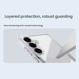 فروش قاب شفاف بافردار گوشی سامسونگ گلکسی اس 25 نیلکین