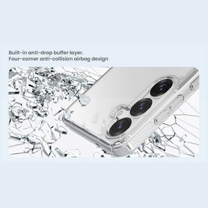 قاب شفاف بافردار گوشی سامسونگ گلکسی اس 25 پلاس نیلکین