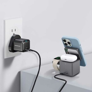 آداپتور فست شارژ تایپ سی 20 وات پاورولوژی