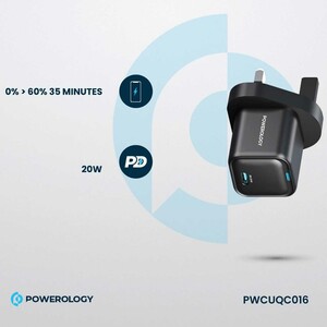 بهترین شارژر دیواری فست شارژ تایپ سی 20 وات پاورولوژی