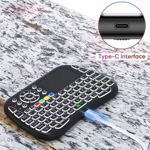 فروش مینی کیبورد و تاچ پد بی سیم پورودو