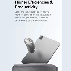 موس گیمینگ بلوتوثی و دانگل وایرلس شارژی هوشمند بی‌صدا بیسوس