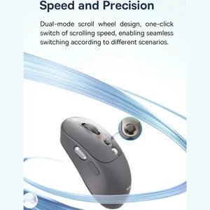 موس گیمینگ بلوتوثی و دانگل وایرلس شارژی هوشمند بی‌صدا بیسوس