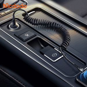 خرید کابل شارژ فنری تایپ سی به لایتنینگ 36 واتی مک دودو  طول 180 سانتيمتر