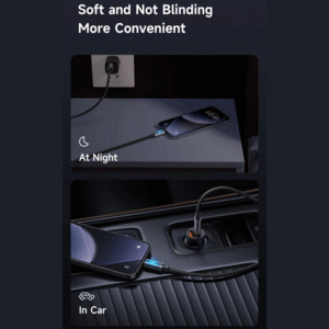 فروش کابل فست شارژ تایپ سی به تایپ سی با نور تنفس مک دودو