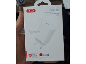 شارژ دیواری تک پورت تایپ سی 18 وات ایکس او XO L40 Wall Adapter with USB-C port 18W