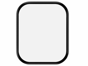 محافظ صفحه نمایش اپل واچ 41 میلی‌متری سری 7 کوتتسی Coteetci iWatch7 frame full Glue tempered glass 24002-41