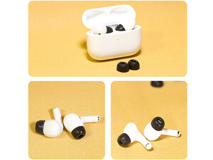 تو گوشی اپل  آیرپاد پرو آها استایل AhaStyle WG28 Replacement Headphones Ear Caps Earmuffs for AirPods Pro