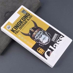 گلس شیشه‌ای تمام چسب 5 بعدی آیفون 11 موکوسون KINGKONG