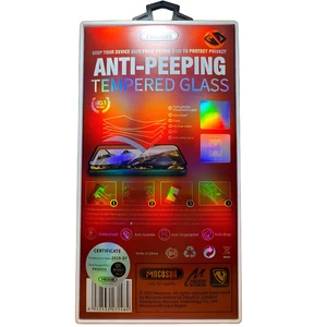 کیفیت محافظ صفحه نمایش شیشه‌ای تمام چسب حریم شخصی موکوسون برای آیفون 12 پرو مکس