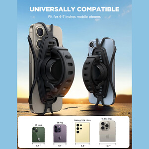 بهترین هولدر سیلیکونی گوشی موبایل دوچرخه و موتورسیکلت جویروم