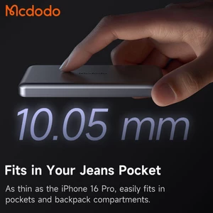 کیفیت شارژر همراه وایرلس مگ سیف مک دودو پاوربانک وایرلس مگ سیف مغناطیسی