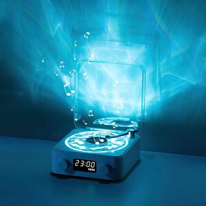 اسپیکر بلوتوثی طرح گرامافون سبک رترو کی‌وو KW03