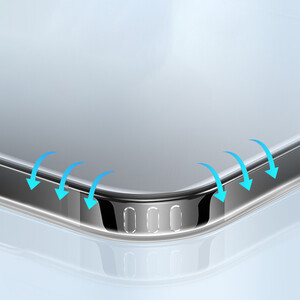 گارد محافظ شفاف ضدضربه مگ سیف آیفون 15 یاندو