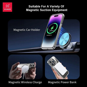 قاب شفاف ضدضربه مگ سیف آیفون 15 یاندو