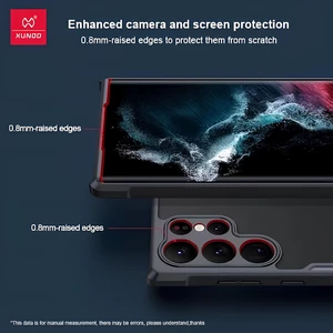 کاور و گارد مگنتی کریستالی شفاف ضدضربه استند شو سامسونگ گلکسی اس 24 اف ای یاندو