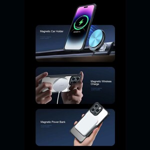 قاب مگنتی شفاف گوشی آیفون 13 پرومکس یاندو