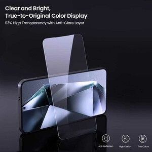 گلس شفاف سامسونگ گلکسی اس 25 پلاس نیلکین همراه با ابزار نصب