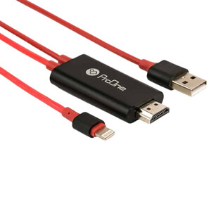 خرید کابل مبدل لایتنینگ به اچ دی ام آی پرووان به طول 1.8 متر