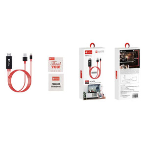 خرید کابل مبدل لایتنینگ به اچ دی ام آی پرووان به طول 1.8 متر