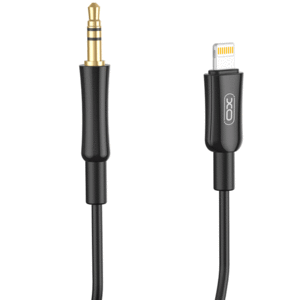 فروش کابل 3.5 میلی متری به لایتنینگ یک متری با طراحی فنری ایکس او