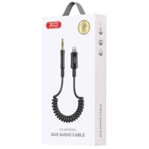 قیمت کابل 3.5 میلی متری به لایتنینگ یک متری با طراحی فنری ایکس او