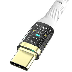 فروش کابل دو سر تایپ سی 100 وات یک متری ارلدام