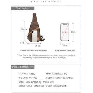 کوله کراس بادی چرمی تائومیک میک