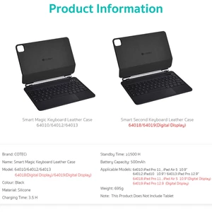 کیبورد کیس مگنتی آیپد کوتسی