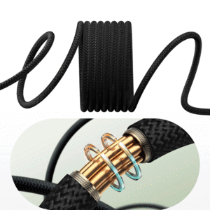 فروش کابل شارژ مغناطیسی تایپ سی به تایپ سی 100 وات بیسوس