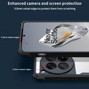 کاور گارد گارد کریستالی شفاف ضد ضربه وان پلاس 12 یاندو