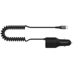 فروش شارژر فندکی تایپ سی و یو اس بی 45 وات پارولوژی