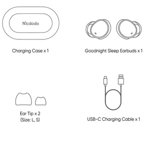 هندزفری بی‌ سیم و ایرپاد حذف نویز مک دودو مناسب خواب عمیق