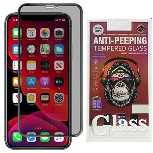 گلس پرایوسی تمام چسب آیفون 14 پرو 5 بعدی موکوسون Anti-Peeping