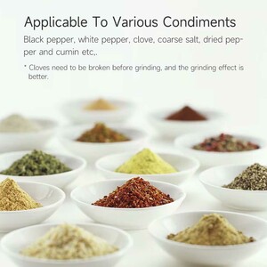 خرید آسیاب نمک، فلفل و انواع ادویه شارژی سایکل جوی شیائومی