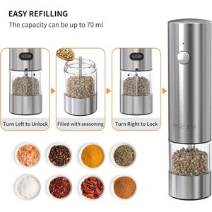 آسیاب نمک، فلفل و انواع ادویه شارژی سایکل جوی شیائومی