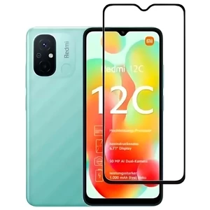 خرید گلس تمام صفحه شیائومی ردمی 12C