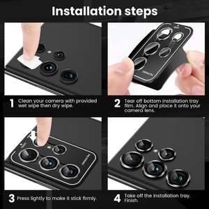 محافظ لنز دوربین رینگی سامسونگ گلکسی اس 23 اولترا