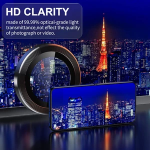 محافظ لنز دوربین رینگی سامسونگ Galaxy S22 Ultra