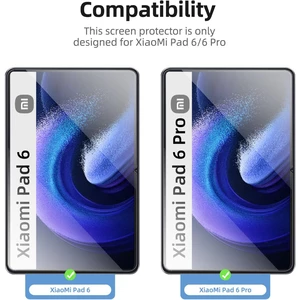 بهترین محافظ صفحه نمایش شیشه ای تبلت شیائومی پد 6 و پد 6 پرو شیائومی