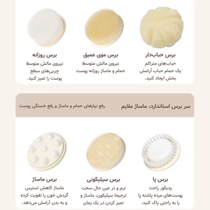 برس شستشو بدن شارژی شیائومی