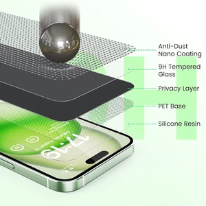 خرید محافظ صفحه نمایش ضد گرد و غبار گوشی موبایل اپل آیفون 16 پرو