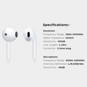 خرید هندزفری سیمی با جک 3.5 میلی‌متری ویوو