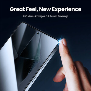 کیفیت گلس پرایوسی سامسونگ گلکسی اس 25 اولترا نیلکین همراه با کیت نصب