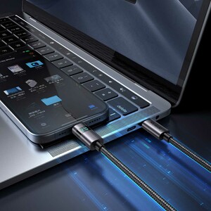 قیمت کابل کارپلی سوپر فست شارژ دو سر تایپ سی 100 وات 5 آمپر 1.2 متری مک‌دودو