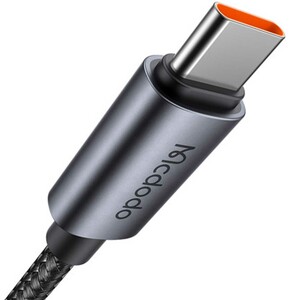 کابل کارپلی سوپر فست شارژ دو سر تایپ سی 100 وات 5 آمپر 1.2 متری مک‌دودو