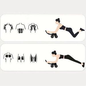 غلتک ورزش شکم و پهلو