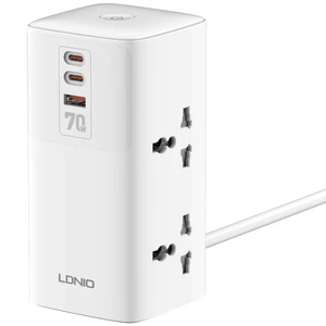 ارزان چندراهی برق چندمنظوره چند پورت سوپر شارژ رومیزی الدنیو