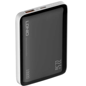 پاوربانک 10000 میلی‌آمپر فست شارژ 22.5 وات تایپ سی و یو‌اس‌بی الدنیو PQ25